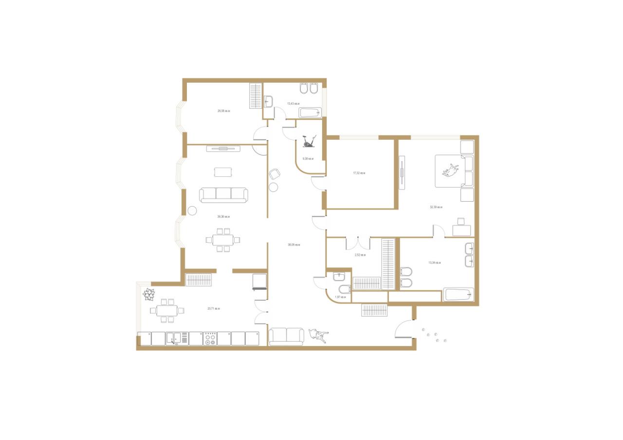 LCD Barkli Park is the only house in Russia to receive an environmental certificate for the American LEED system.