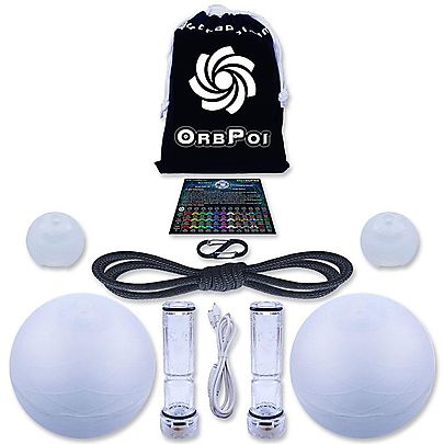 Orb Poi Led Contact Poi Set