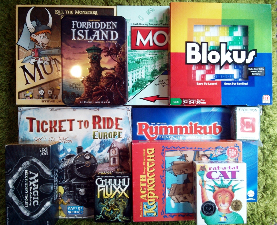 , Board games we play ,